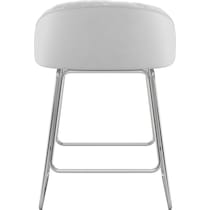 hover white counter height stool   