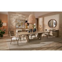 howland silver floor lamp   