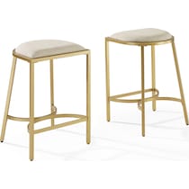 huck oatmeal gold bar stool   