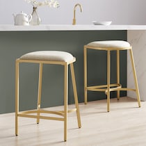 huck oatmeal gold bar stool   
