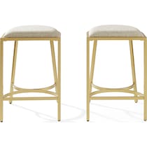 huck oatmeal gold bar stool   