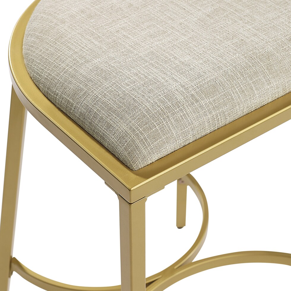 huck oatmeal gold bar stool   