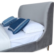 hudgens gray queen bed   