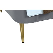 hudgens gray twin bed   