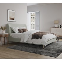 hudgens neutral queen bed   