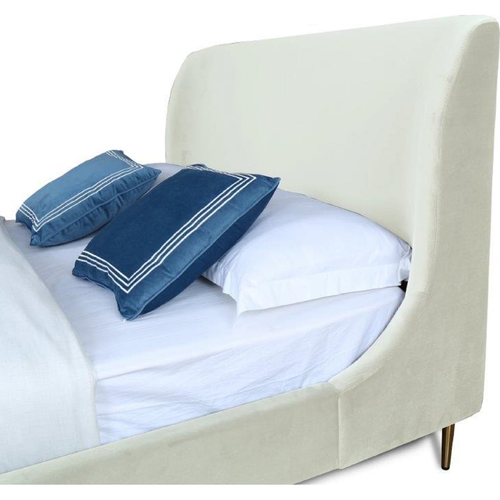 hudgens neutral queen bed   