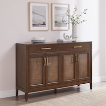 hugo dark brown sideboard   