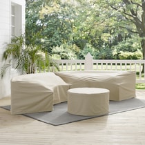 huntington neutral outdoor furniture cover   