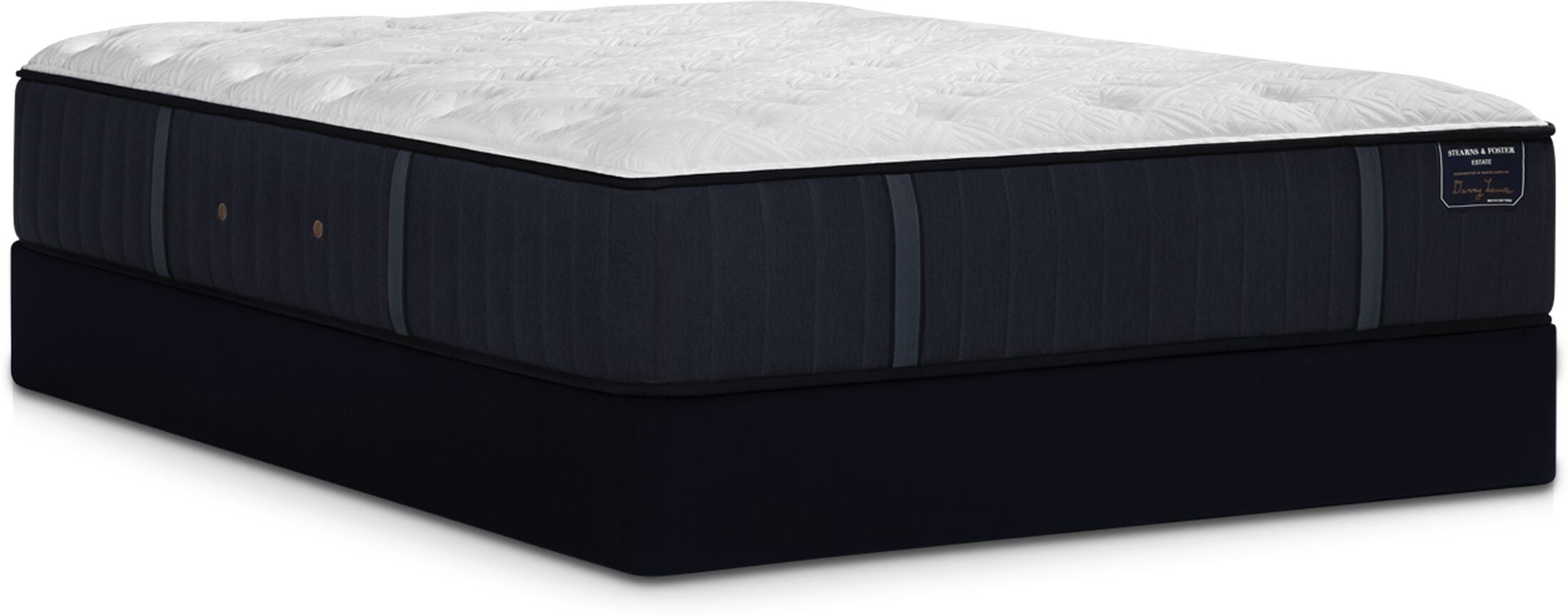 Stearns & Foster® Hurston Cushion Firm King Mattress and Split Low