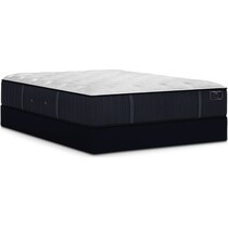 hurston white twin xl mattress low profile foundation set   