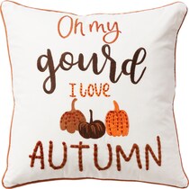 i love autumn multi accent pillow   