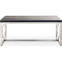 ignatius silver coffee table   