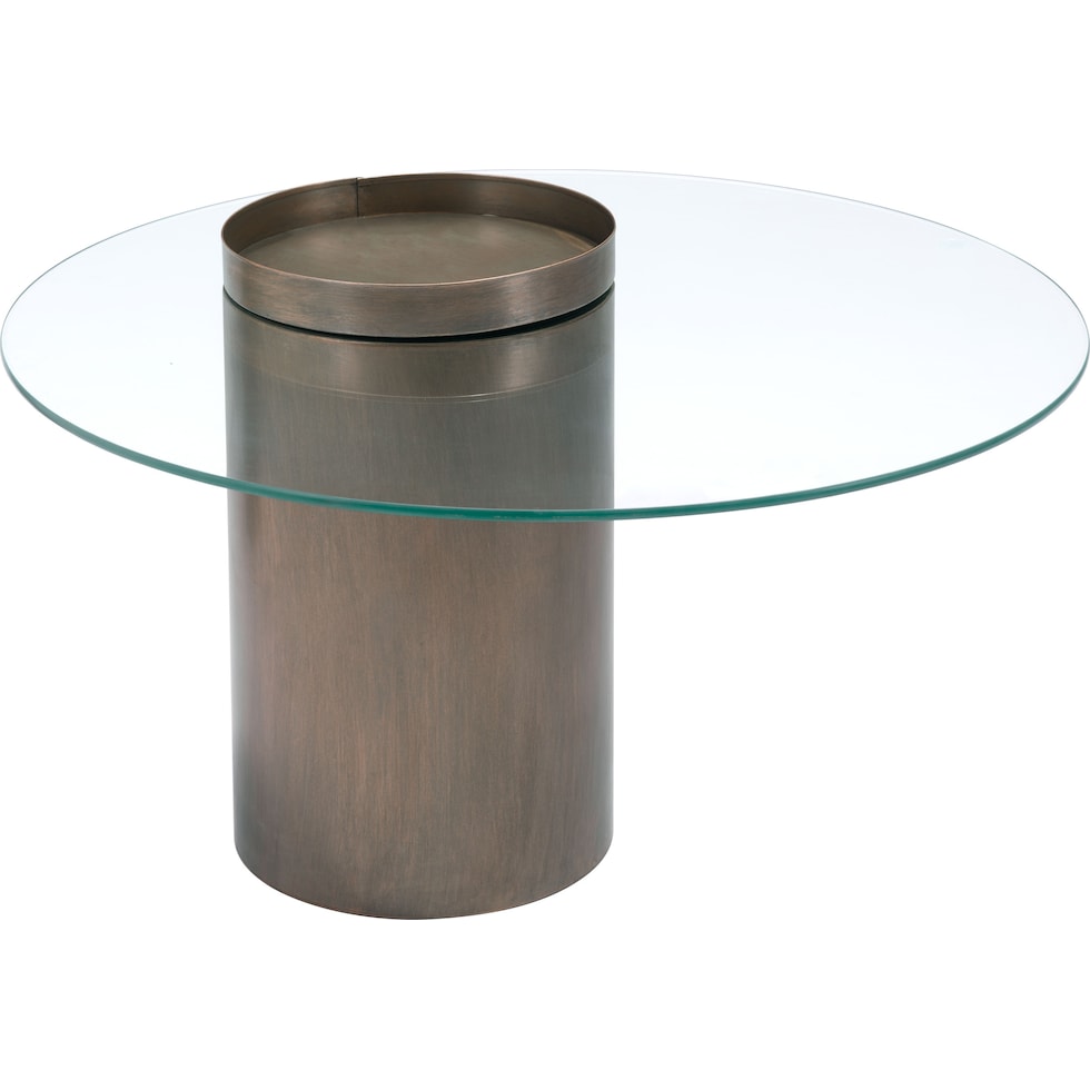 industry gold coffee table   