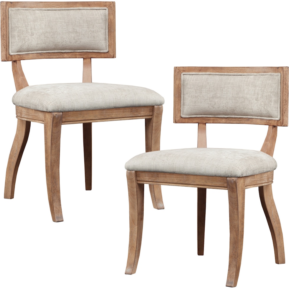 ines white dining chair   