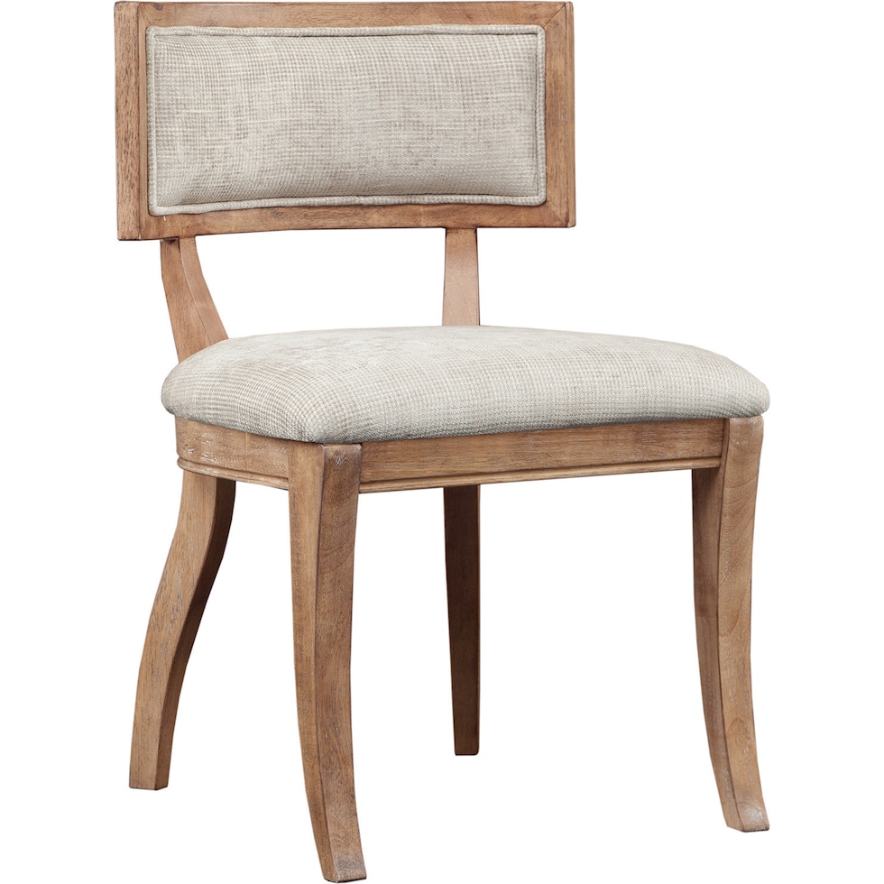 ines white dining chair   