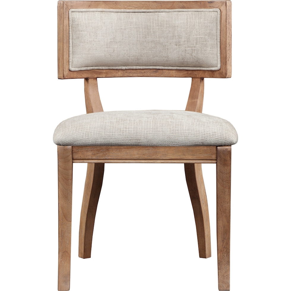 ines white dining chair   