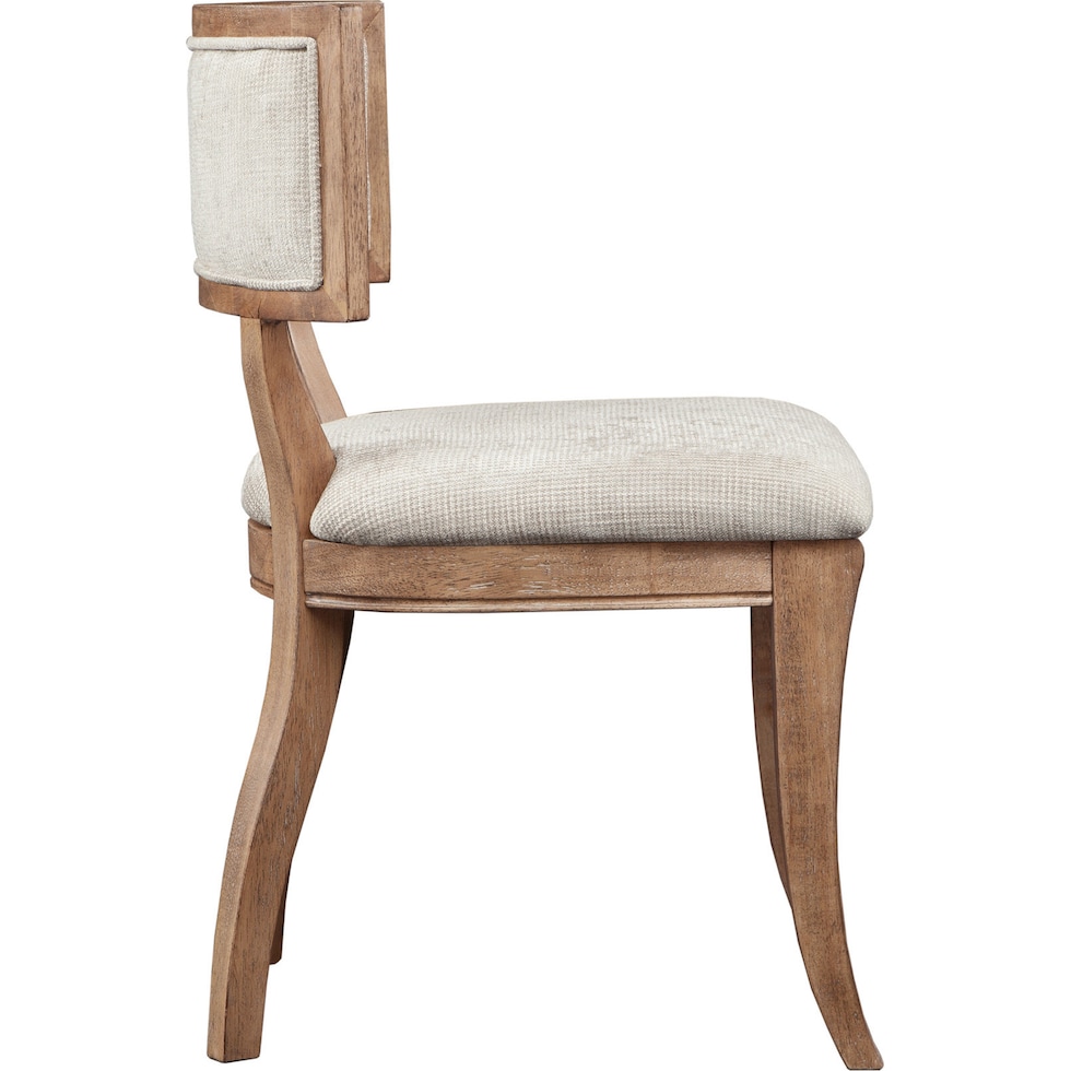 ines white dining chair   