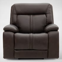 infinity dark brown recliner   