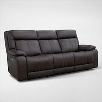 infinity dark brown sofa   