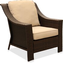 inlet beige outdoor chair   