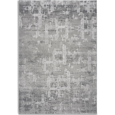 Interlink 5' X 8' Area Rug - Gray