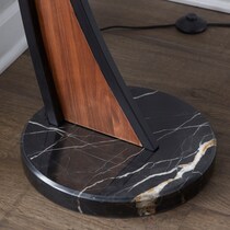 inwood white walnut floor lamp   