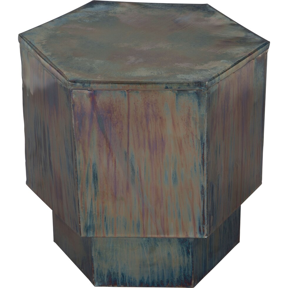 irie multicolor side table   