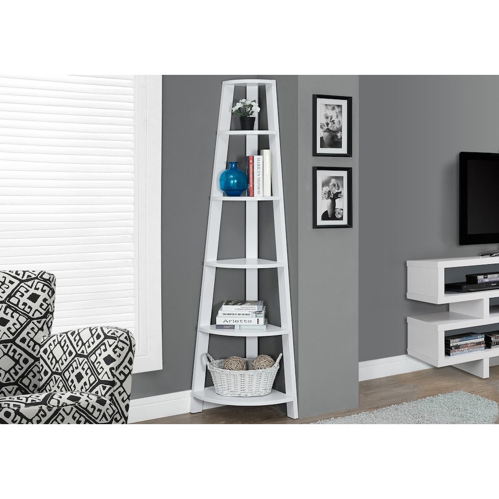 irma white etagere   