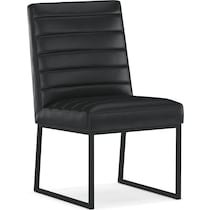 irvine black dining chair   