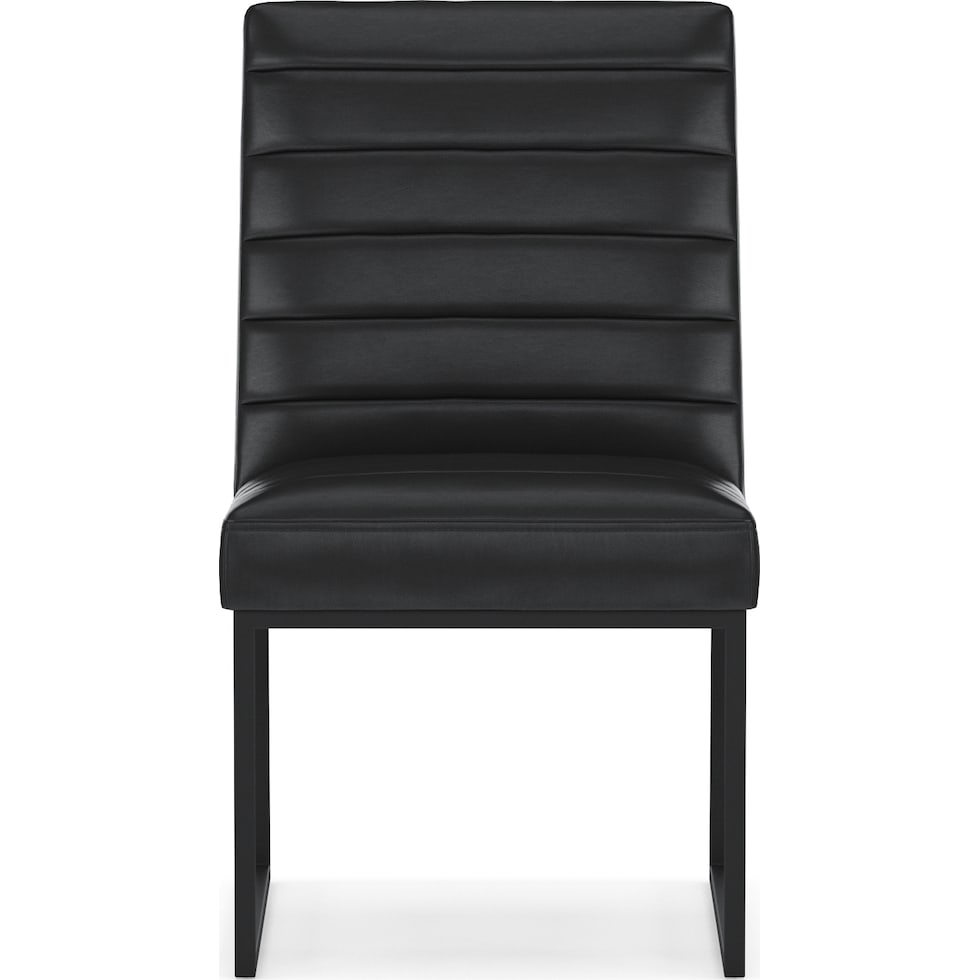 irvine black dining chair   