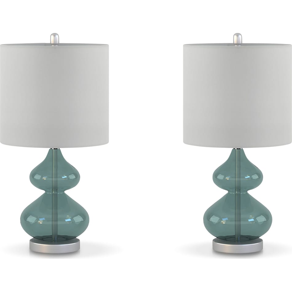 irvine blue  pack table lamps   