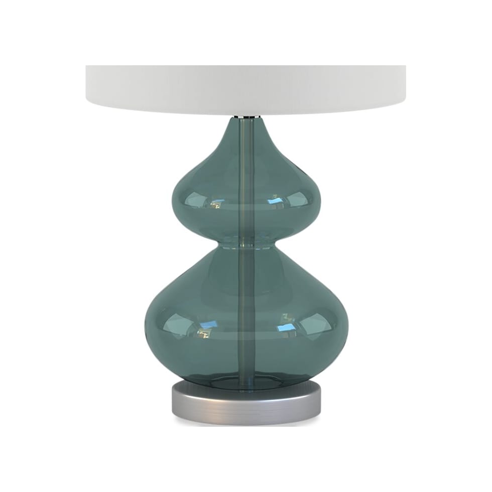 irvine blue table lamp   