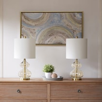 irvine gold table lamp   