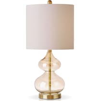 irvine gold table lamp   