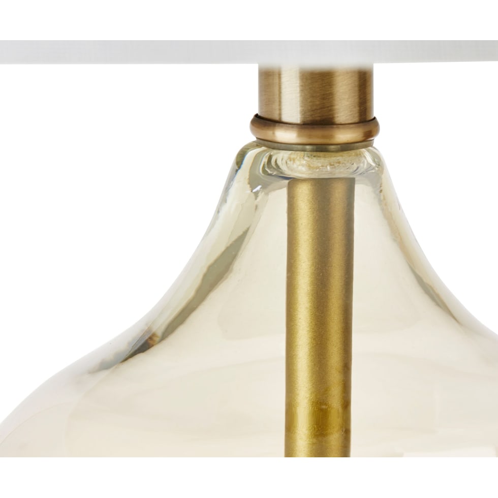 irvine gold table lamp   