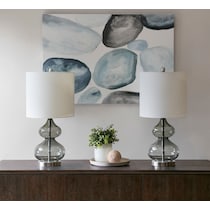 irvine gray table lamp   