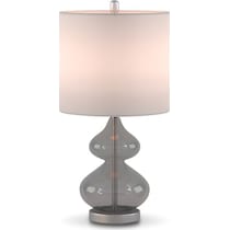 irvine gray table lamp   