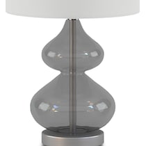 irvine gray table lamp   
