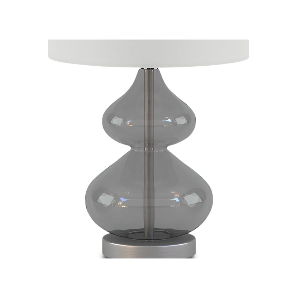irvine gray table lamp   