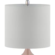 irvine pink table lamp   