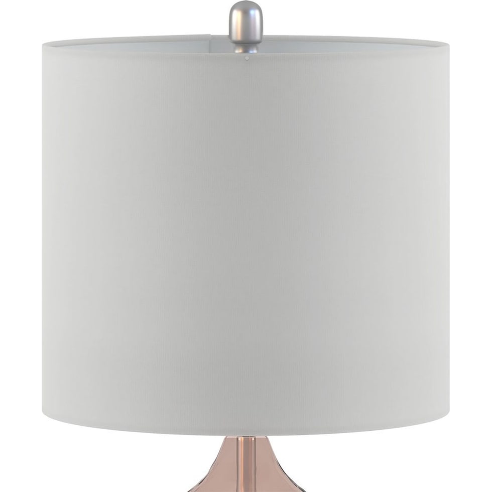 irvine pink table lamp   