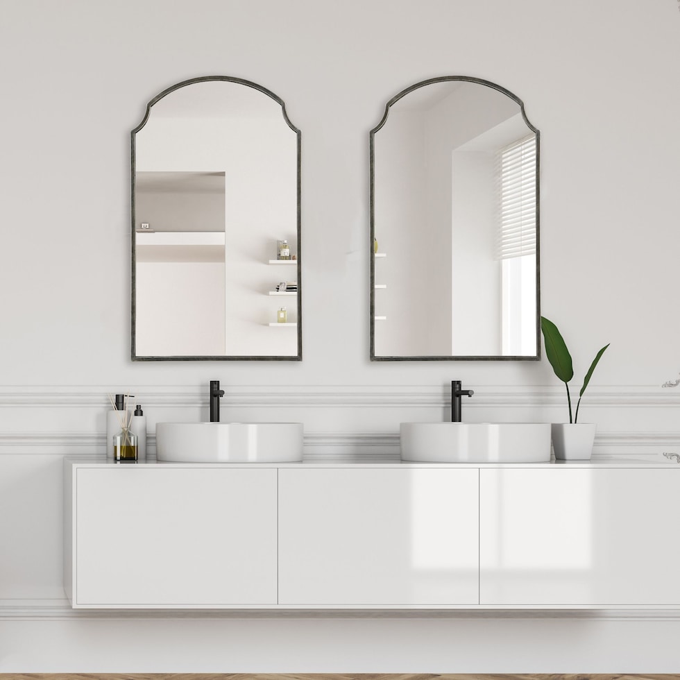 isidro bronze mirror   