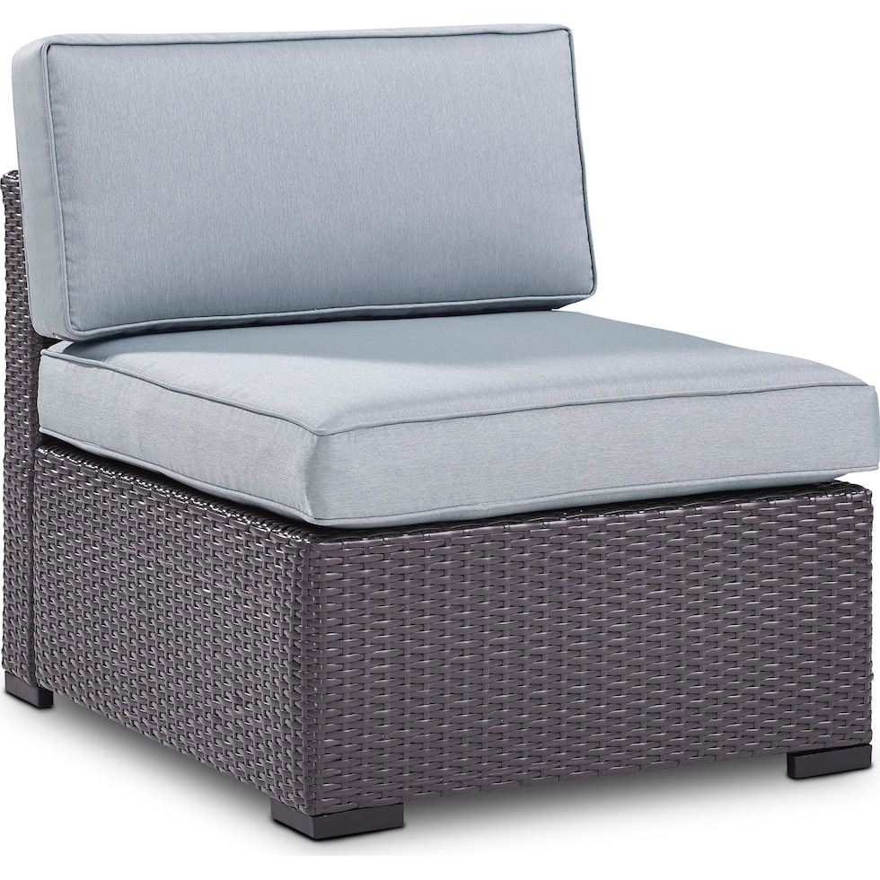 isla blue outdoor chair   