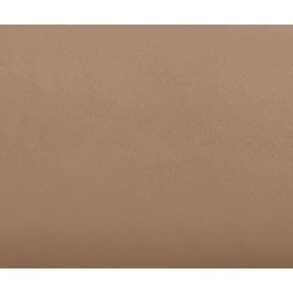 isla dark brown outdoor ottoman   