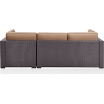 isla light brown outdoor sofa set   