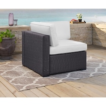 isla white outdoor chair   