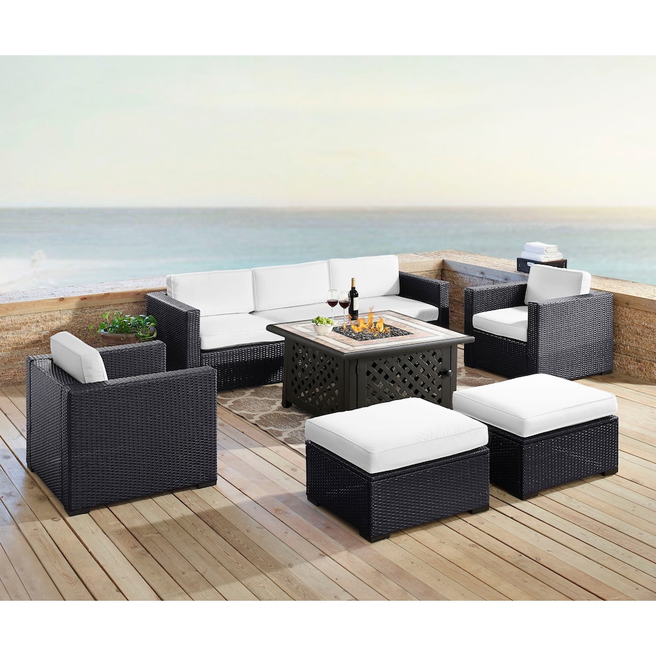 isla white outdoor sofa set   