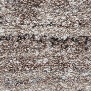 Beck Shag Area Rug - 5' x 8'   Ivory/Brown