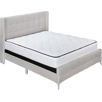 jace neutral queen bed   