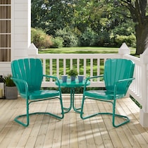 jack blue outdoor chair set   